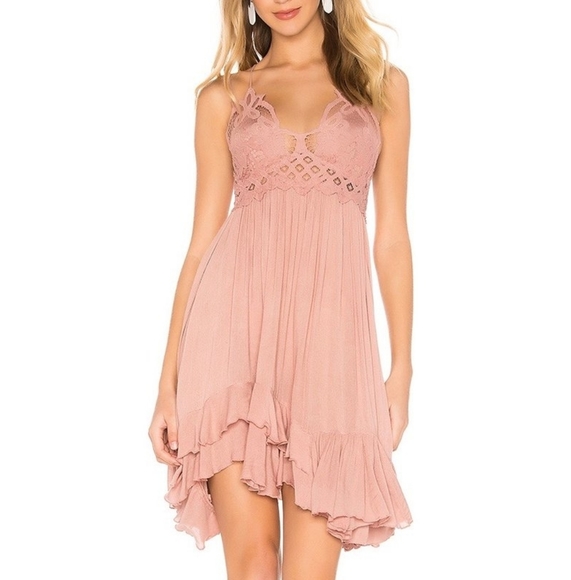 New Free People Adella Lace Dress - Picture 7 of 16
